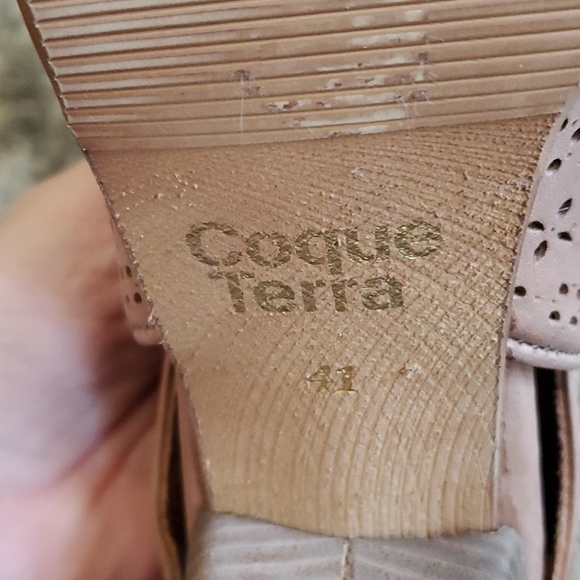 Anthro Coque Terra Poet Open Toed bootie - Picture 6 of 8